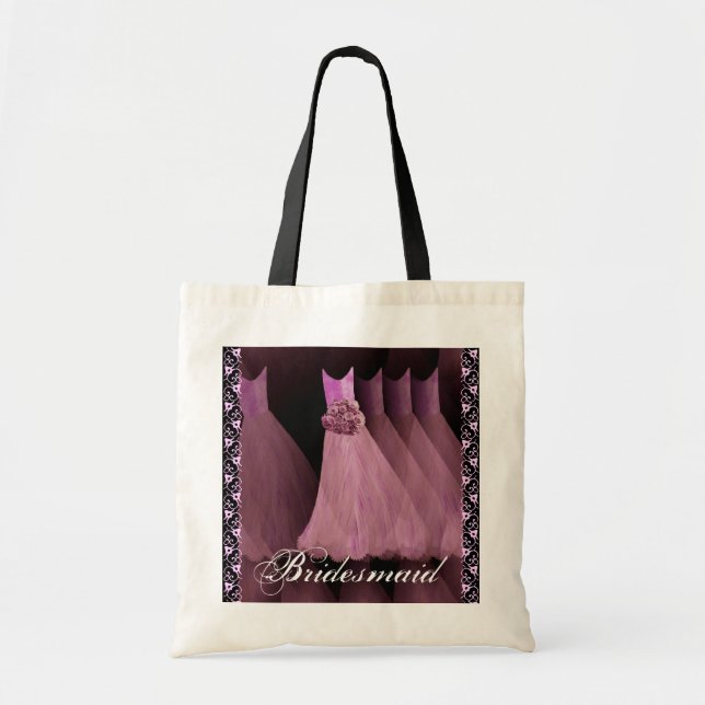 PÁLIDO - la dama de honor ROSADA viste la bolsa de (Frente)