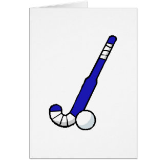 Palillo de hockey hierba azul