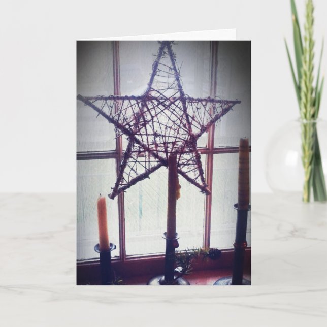 Palillos de la estrella y de la vela, navidad (Anverso)