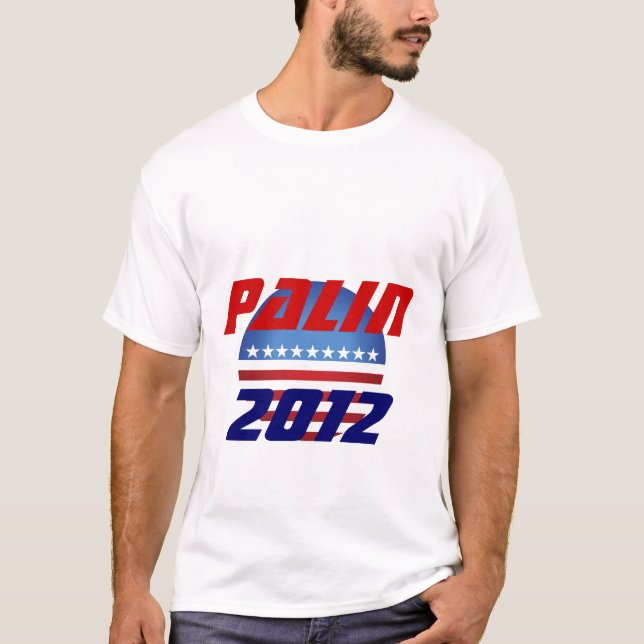 Palin 2012 para hombre, camiseta de las señoras (Anverso)