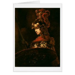 Pallas Athena o, figura acorazada, 1664-65