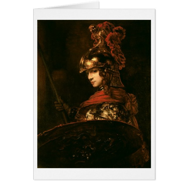 Pallas Athena o, figura acorazada, 1664-65 (Frente)