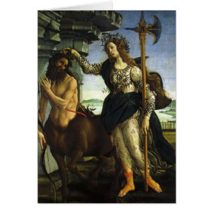 Pallas y el Centauro de Sandro Botticelli