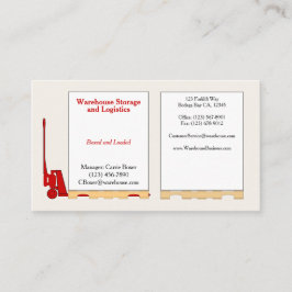 Pallet Boxes Standard, tarjeta de visita de 3,5" x