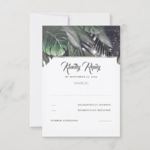 Palm Beach Boda Tropical RSVP