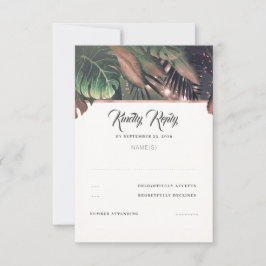 Palm Beach Boda Tropical RSVP