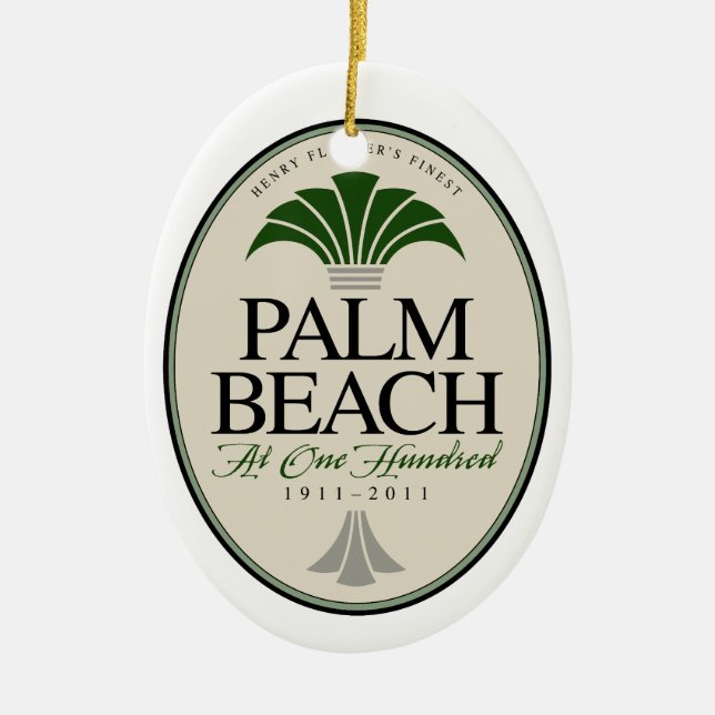 Palm Beach en el ornamento 100 (Frente)