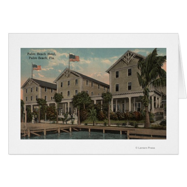 Palm Beach, FL - Vista exterior de Palm Beach (Anverso (Horizontal))