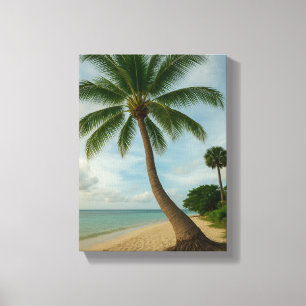Palm Beach Paraíso Tropical Arte de tela