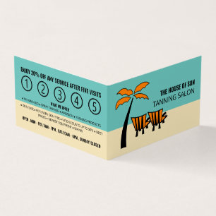 Palm Beach, Tanning Salon, Tarjeta de Lealtad Deta