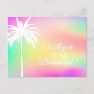 Palm Blanca Serás Mi Invitación De La Novia