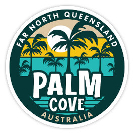 Palm Cove, Pegatina de Queensland Australia