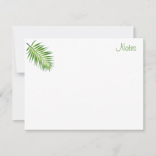 Palm Leaves manuscrita moderna plantilla elegante