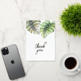 Palm Leaves Tropicales Gracias Oro