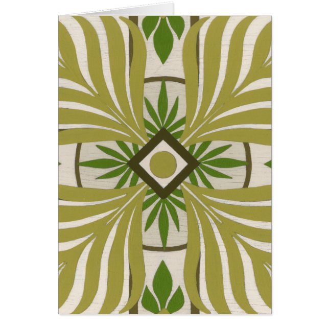 Palm Motif II No Embellecido (Frente)