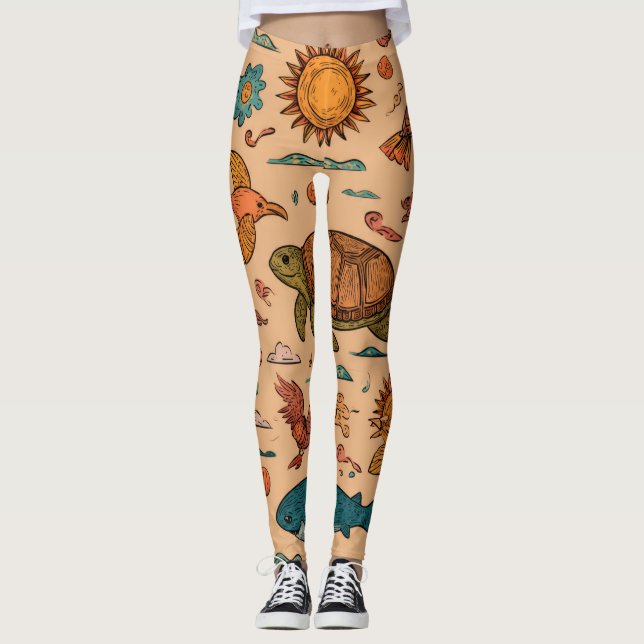 Palm & Sand Leggings Gift (Anverso)