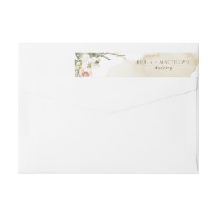 Palm Seca Sale De La Acuarela Crema Floral, Boda