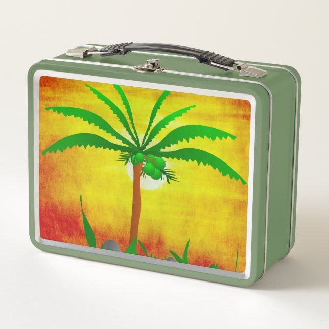 Palm Tree Lunch Box (Anverso)