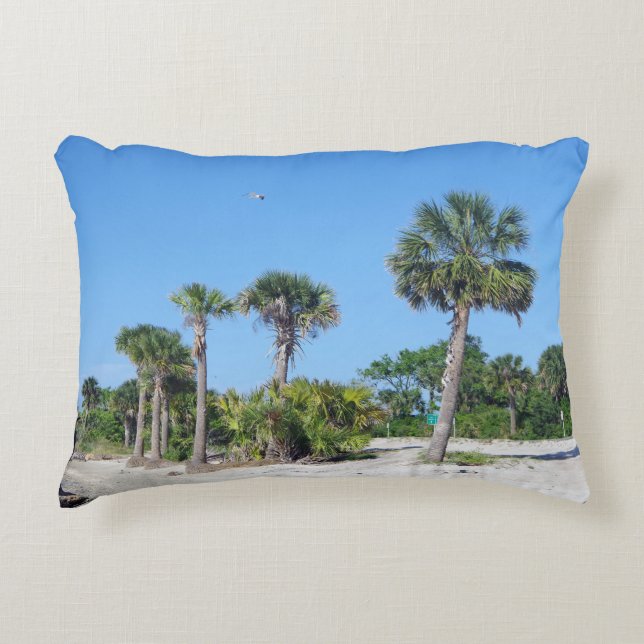 Palm Trees acento almohada (Anverso)