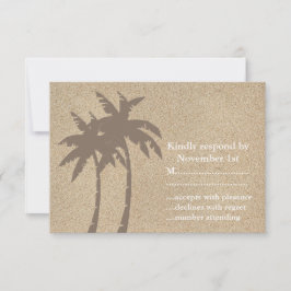 Palm Trees & Beach Sand RSVP