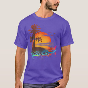 Palm Trees de verano de California Camiseta de sol
