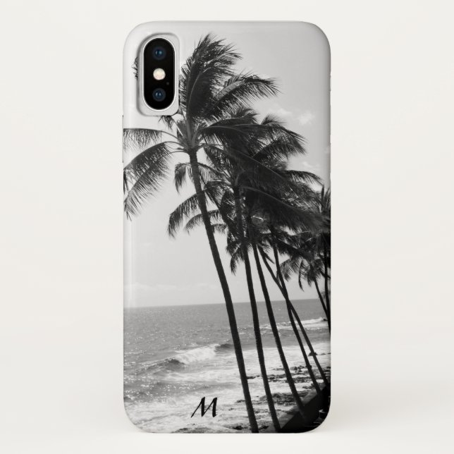 Palm Trees Hawaii i iPhone X Funda (Reverso)