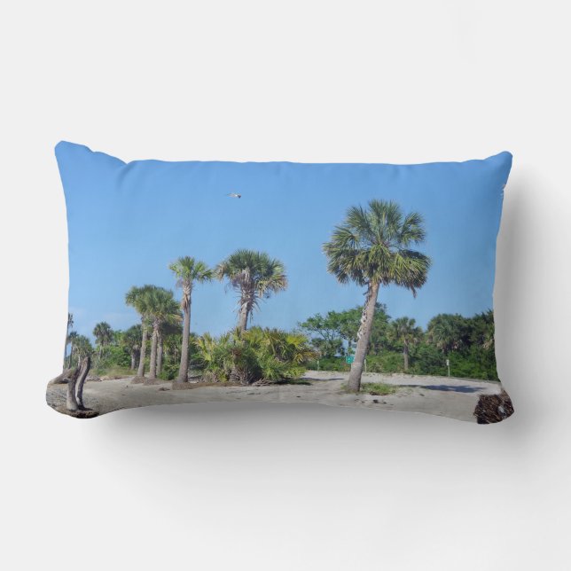 Palm Trees lumbar almohada (Anverso)