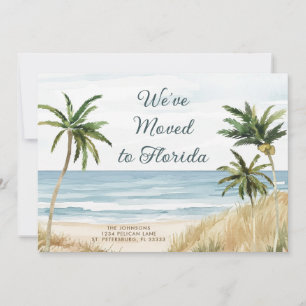 Palm Trees Tropical Beach Scene Dirección nueva