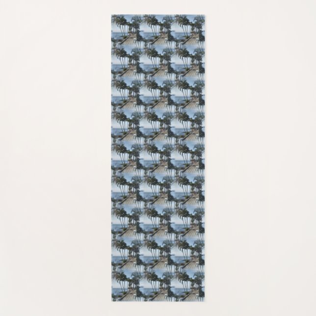 Palm Trees Yoga Mat (Anverso)