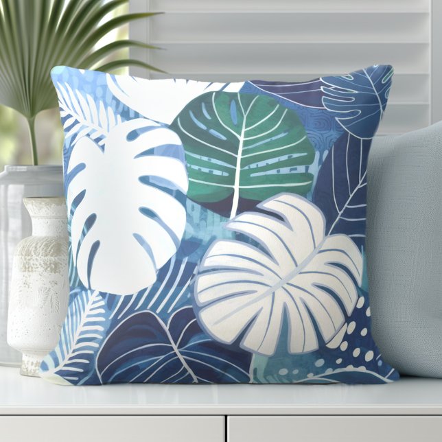 Palm Tropical Sale del Cojín decorativo Beach Hous (Discover Gorgeous Coastal Throw Pillows by Totally Coast.)