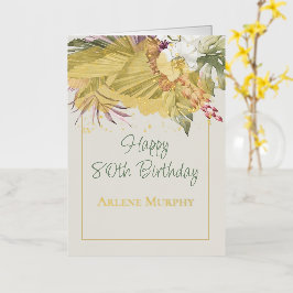Palmas tropicales de Florida y cumpleaños número 8
