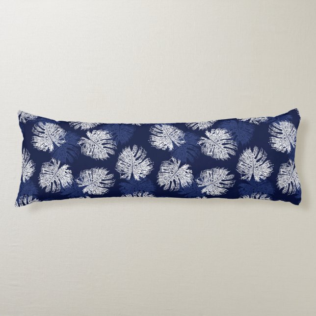 Palmas tropicales Imprimir almohada del cuerpo (Anverso)