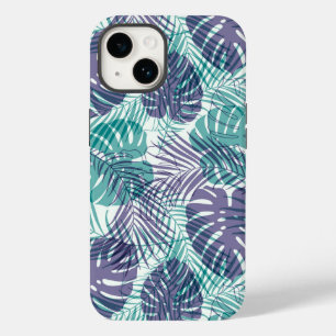 Palmas tropicales Imprimir Funda para iPhone 14