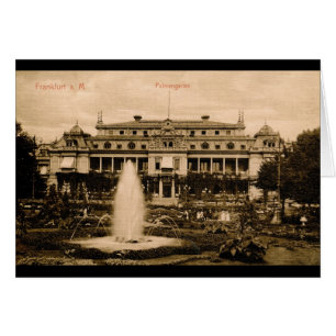Palmengarten, vintage de Francfort, Alemania