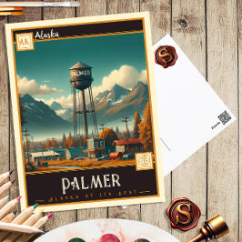 Palmer, Alaska | Postal de época