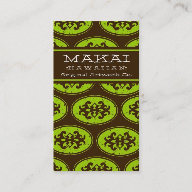 PALMERA DE LA TARJETA DE VISITA DE 311 MAKAI (Anverso)