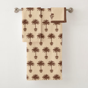 Palmera Potted - marrón oscuro y moreno