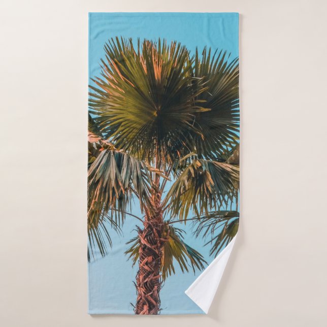 Palmera verde (Toalla de baño)