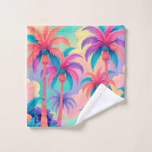 Palmeras de colores (Toallita)