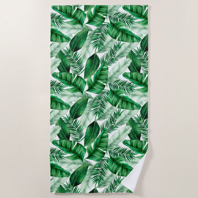 Palmeras de toalla de playa (Anverso)