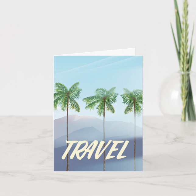 Palmeras de viaje (Anverso)