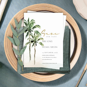 Palmeras Tropicales Salven La Invitación De La Fec