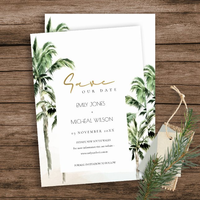 Palmeras Tropicales Salven La Invitación De La Fec (Subido por el creador)