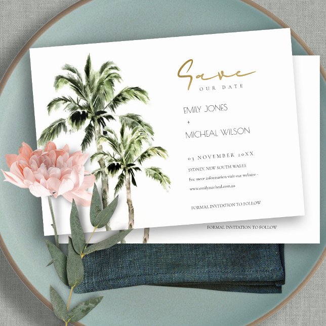 Palmeras Tropicales Salven La Invitación De La Fec (Subido por el creador)