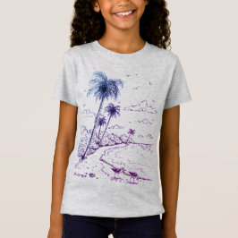 Palmeras y camiseta de Sandpiper Beach Life