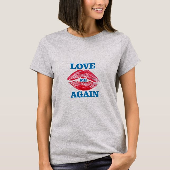 Palo de labios y camiseta de amor (Anverso)
