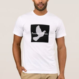 Palo de paz/ Cita camiseta masculina