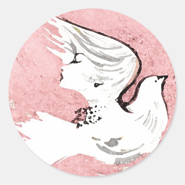 Palo de una mujer ~ 20 Pegatinas (Anverso)