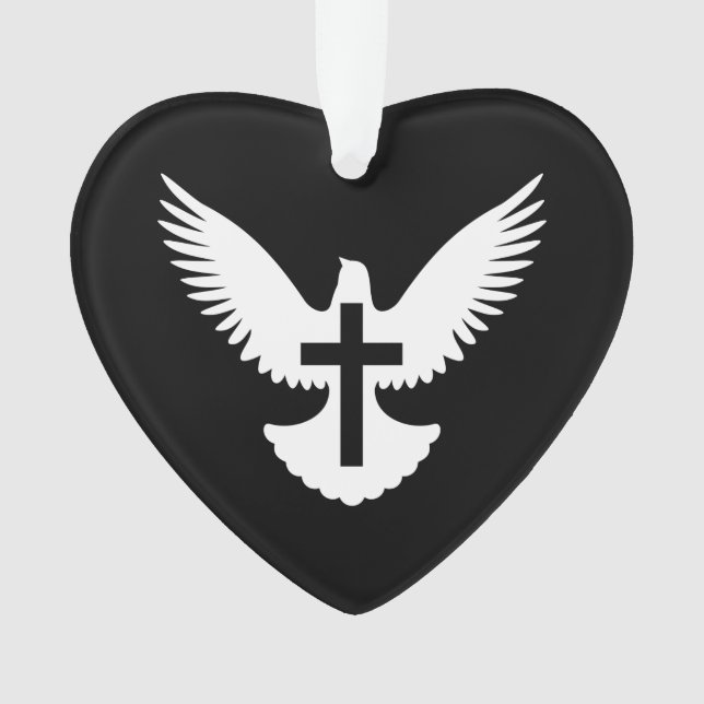 Paloma con ornamento cruzado (Anverso)