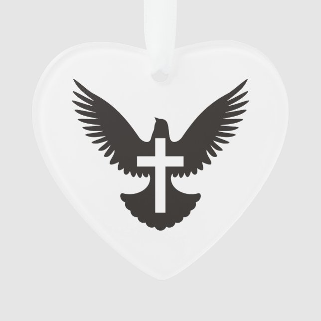 Paloma con ornamento cruzado (Anverso)